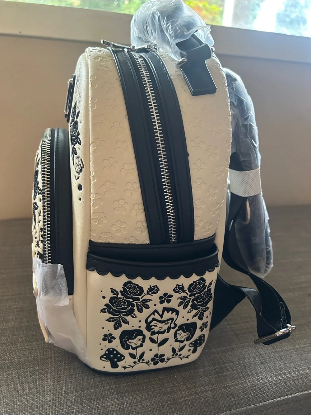 Alice in Wonderland Floral Mini Backpack